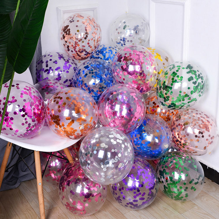 Palloncini in lattice con paillettes da 12 pollici