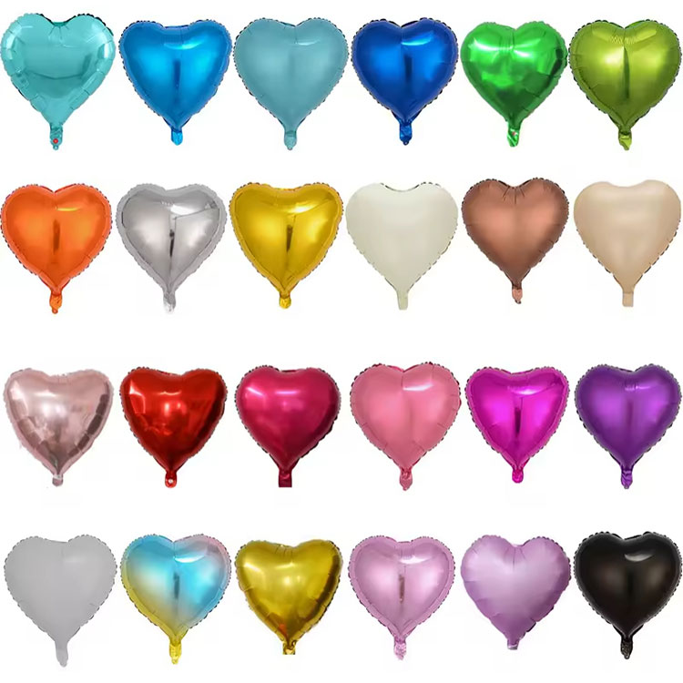 Palloncino foil a forma di cuore da 18 pollici