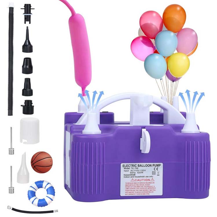 3 su 1 pompa a palloncini elettrici
