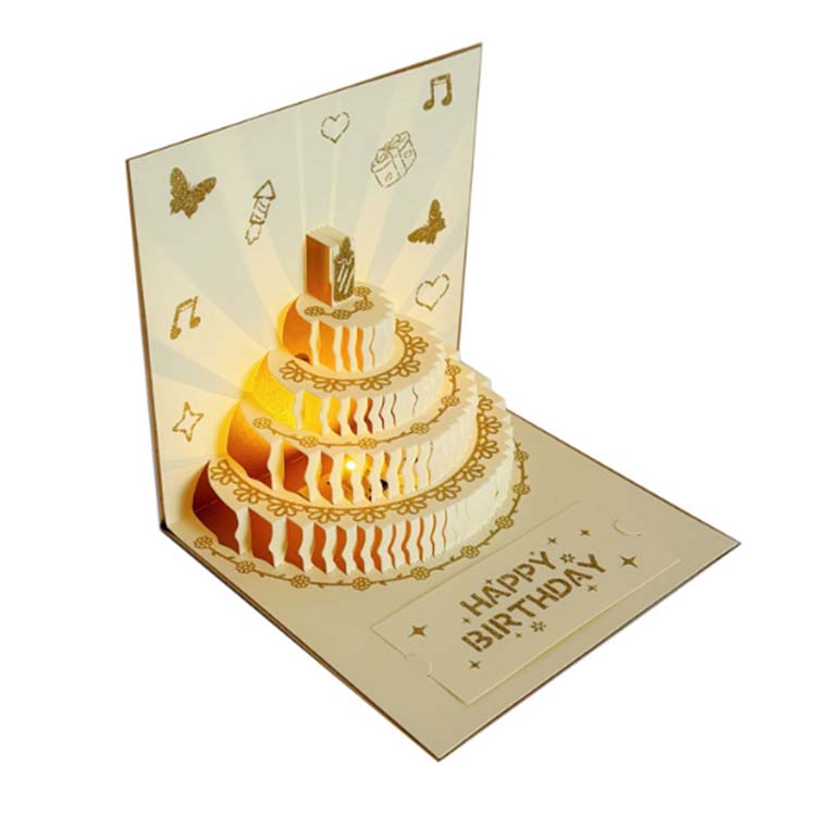 Biglietto di compleanno 3D