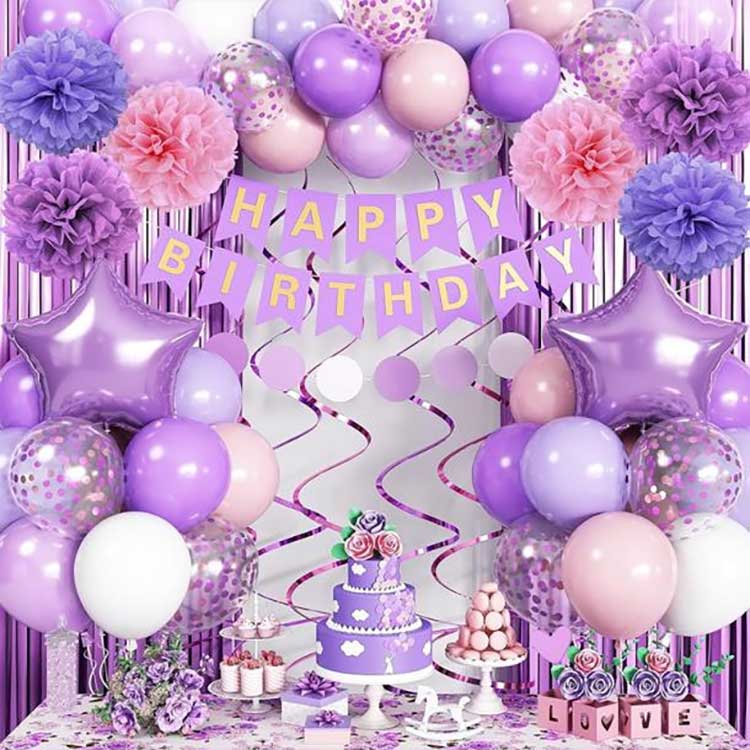 Kit di decorazioni per compleanno