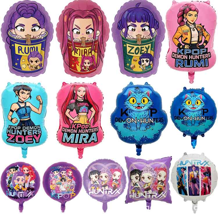 Palloncini foil cacciatore di demoni