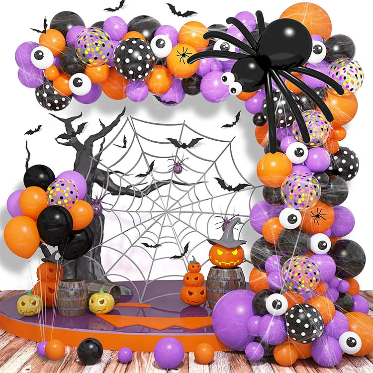 Kit arco ghirlanda di palloncini di Halloween