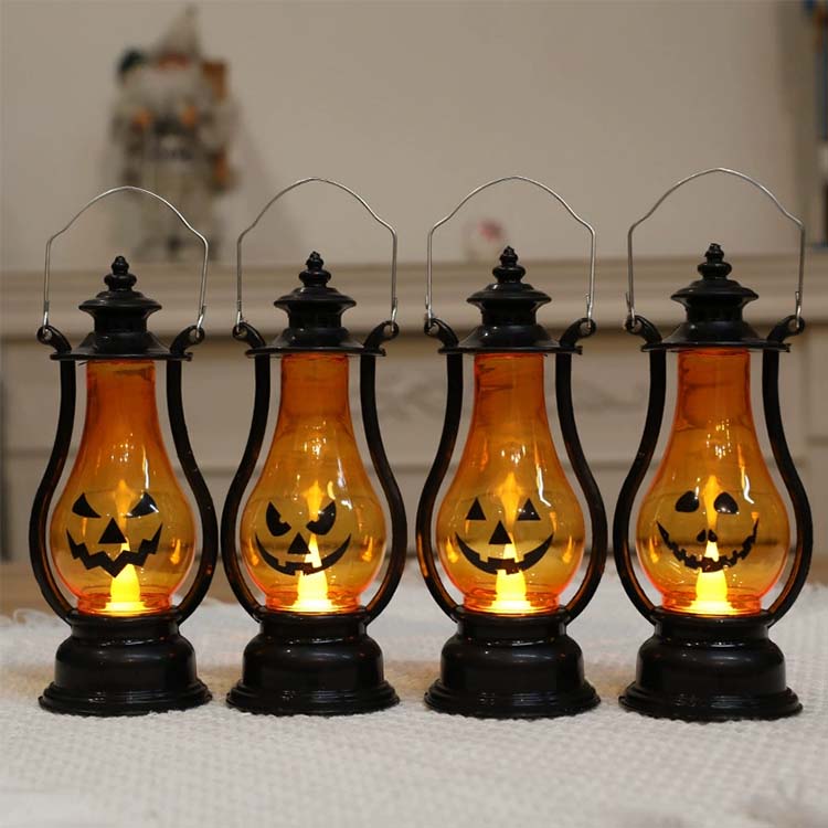 Lampada a vento a lume di candela di Halloween