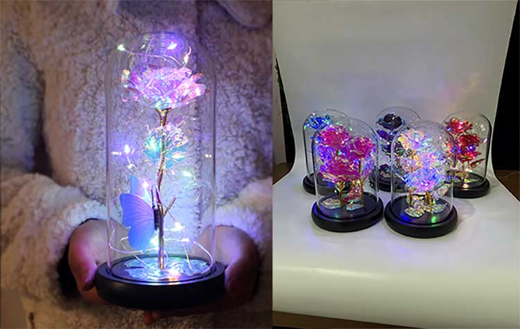 glass flower China