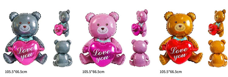 Romantic Foil Balloon Set