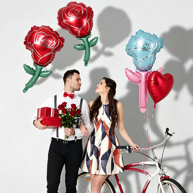 Palloncino foil rosa per la festa della mamma