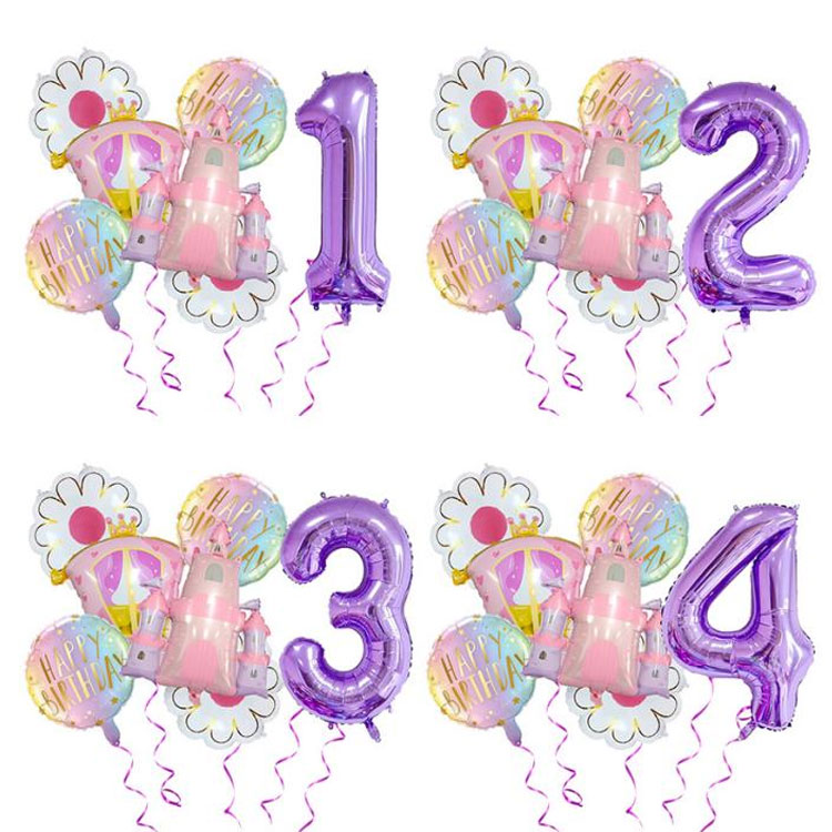 Set di palloncini foil per compleanno