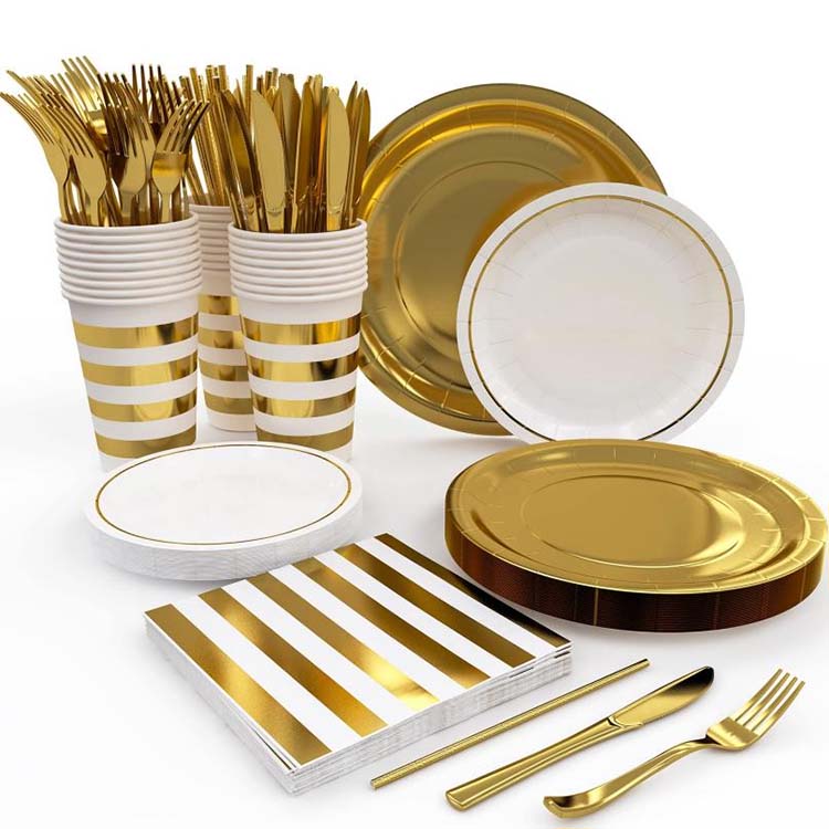 Kit di forniture per feste di carta
