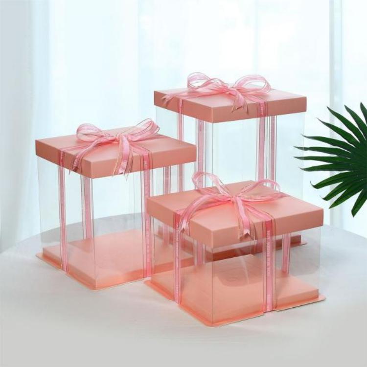 Scatola per torte in plastica
