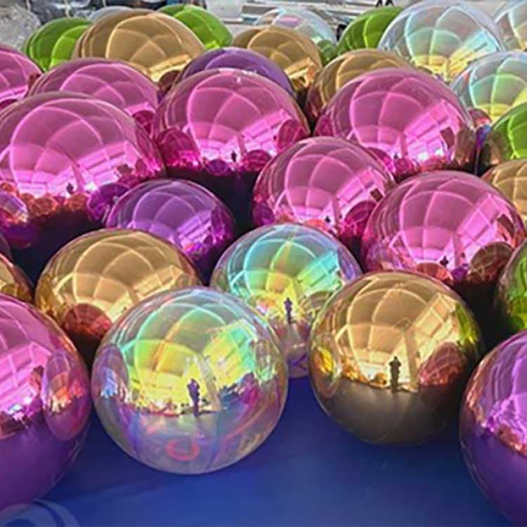 Sfera a specchio in PVC