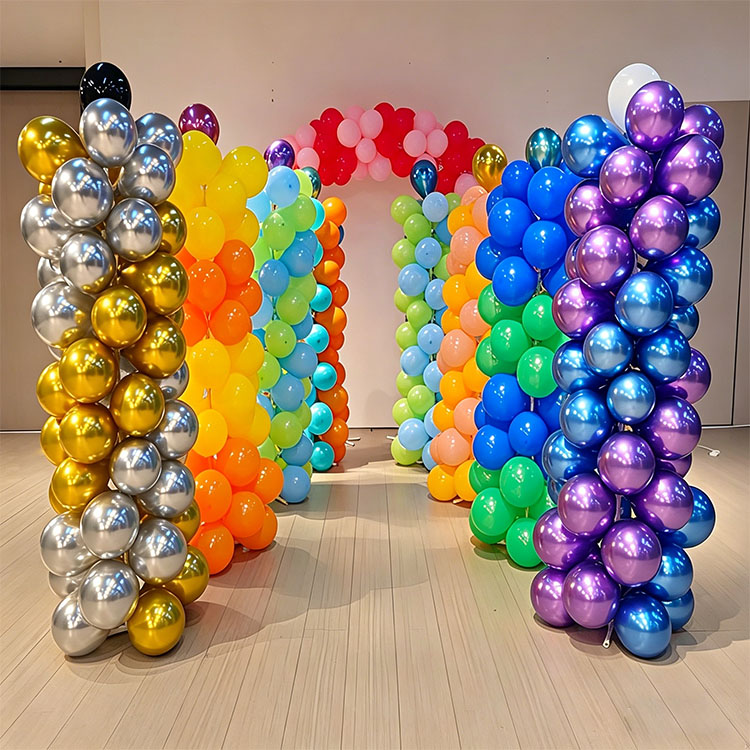 Supporto per palloncini autogonfiabili